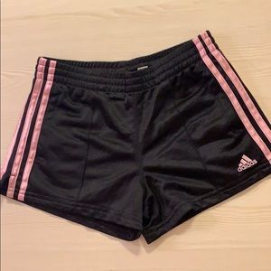 Adidas pleated shorts